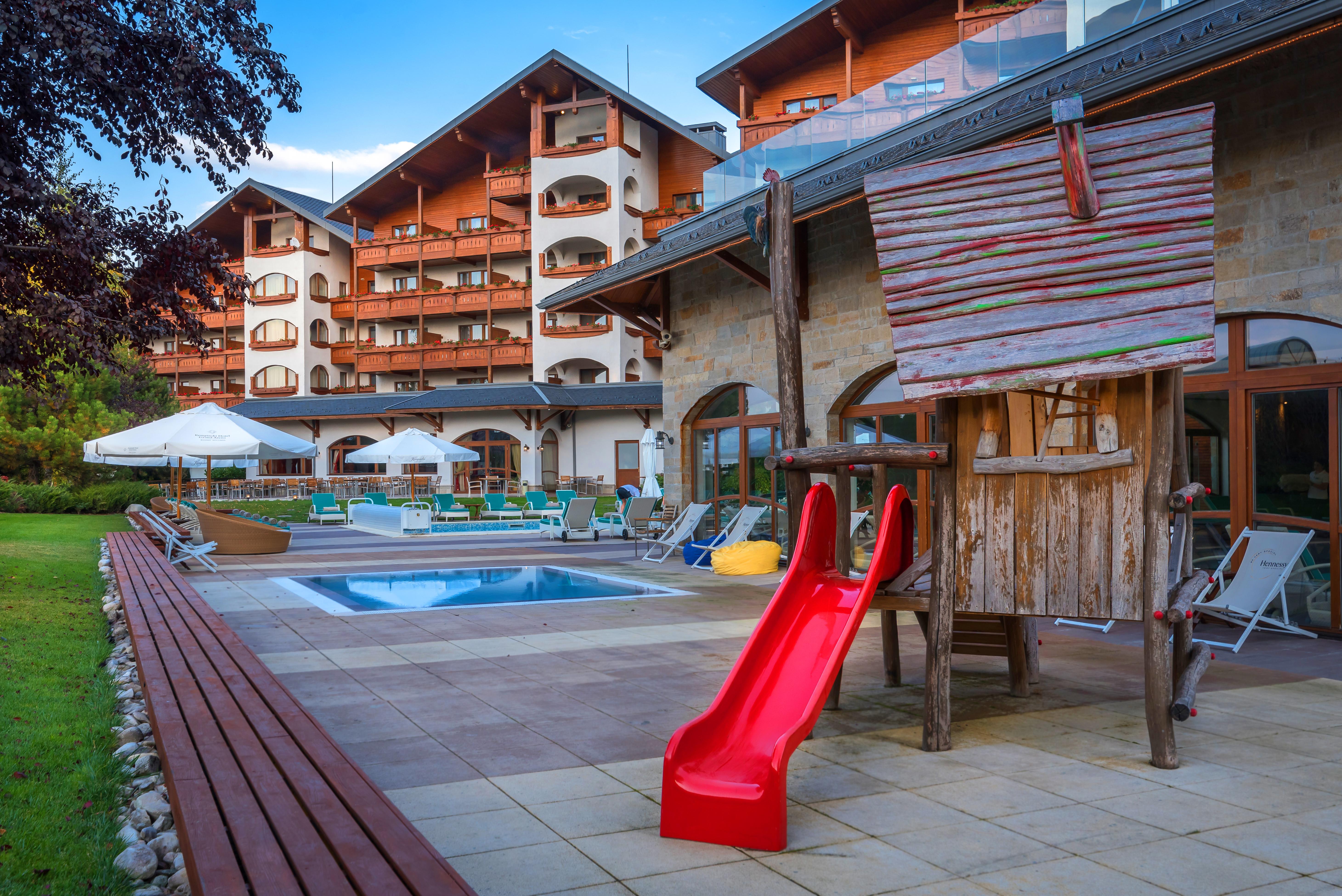 Kempinski Hotel Grand Arena Bansko Eksteriør bilde Club Med, Les Saisies, France